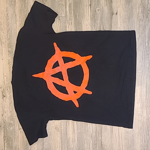 WyCo Vintage Anarchy Tee - Sz L - Picture 2 of 3
